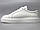 Легкі білі кеди кросівки шкіряне жіноче взуття літня Cosmo Shoes Classic Light White, фото 3