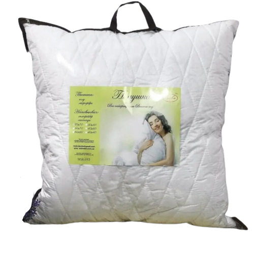 Подушка тм Мальва на блискавці 70*70