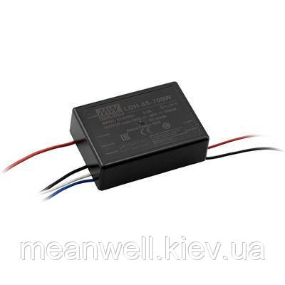 LDH-65-700W DC DC драйвер світлодіодів Mean Well Vin 9.5 - 32VDC, Vout 12.5 - 80VDC, 700mA