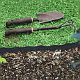 Бордюр хвилястий газонний 9м х 15см, чорний, 
OBFBK 0915, фото 2