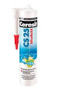 CERESIT CS25 MicroProtect Силиконовый шов (белый) 280 мл