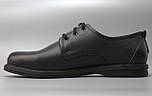Туфлі комфорт із натуральної шкіри чоловіче взуття на кожен день Rosso Avangard Winterprince Polyderby Black, фото 4