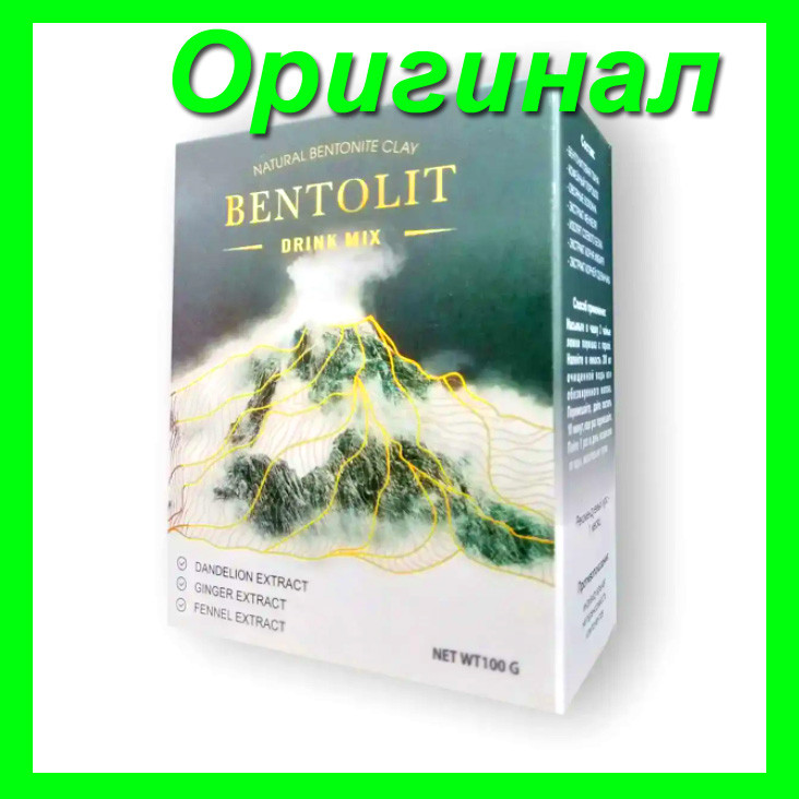 Bentolit - Розчинний напій для схуднення з вулканічної глиною (Бентолит)