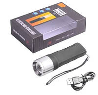 Динамо фонарь Police JB-1080 динамо-зарядка + USB + 3 режима