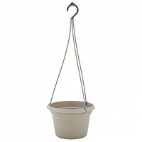 Вазон "Глорія" з підвіскою 20*13см. (какао)