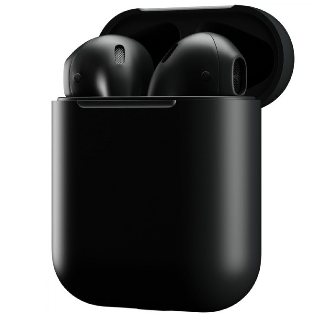 Бездротові навушники в кейсі Apple AirPods 2 Original series 1:1 з безпровідною зарядкою Чорний