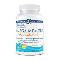 Омега-3 + Куркумин Nordic Naturals Omega Memory with Curcumin 1000 mg omega-3 + 400 mg curcumin 60 капсул