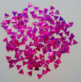 Прикрашання Born Pretty трикутники рожеві