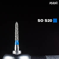 Алмазний бор SO-S20. Фісура-карандаш (ISO 288/012), MANI