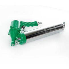 Пістолет для видавлювання мастила пневматичний 400 мл, дві насадки APRO 850133