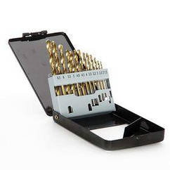 Набір свердел для металу Р6М5 титан метал бокс 1,5-6,5 мм 13 шт APRO