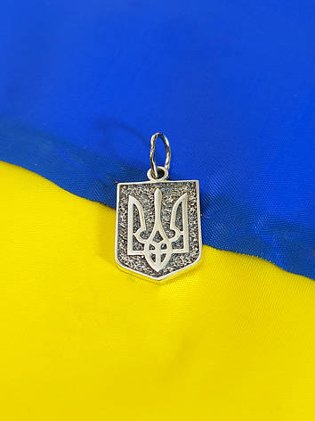Срібний кулон Герб України DARIY 019-2кул, фото 2
