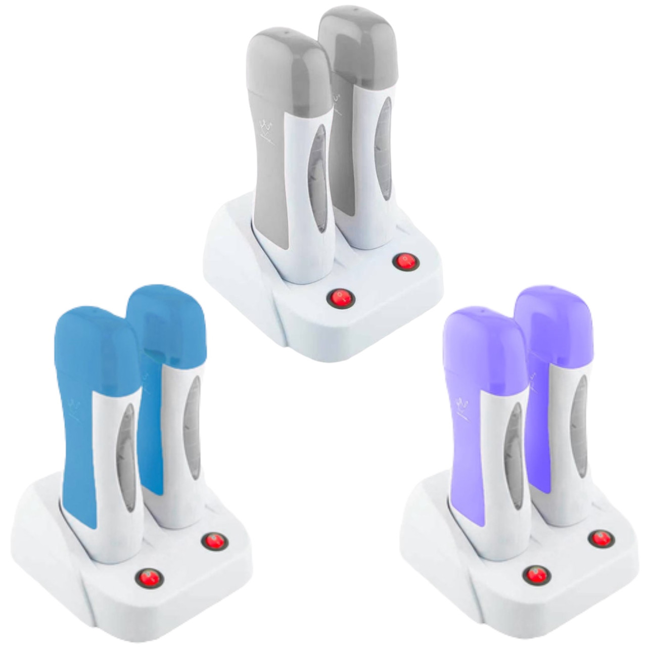 Двойной кассетный воскоплав на подставке Konsung Beauty для депиляции ...