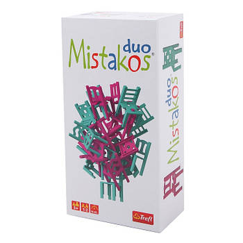 Настільна гра "Міstakos DUO " Рожево-блакитний, 01820, TREFL
