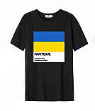 Мужская патриотическая украинская футболка PANTONE, фото 4