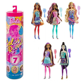 Лялька-сюрприз Барбі Кольорове перетворення серія Вечірка Barbie Color Reveal (GTR96)