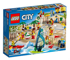 Конструктор LEGO City Відпочинок на пляжі - мешканці Lego City 169 деталей (60153)