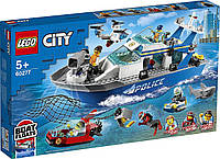 Конструктор LEGO City Катер полицейского патруля 276 деталей (60277)