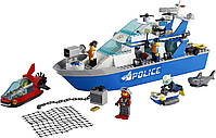 Конструктор LEGO City Поліцейський патрульний катер 276 деталей (60277), фото 5