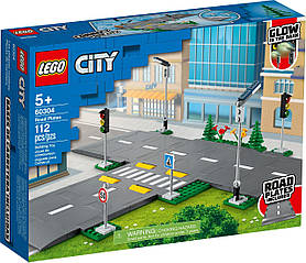 Конструктор LEGO City Перехрестя 112 деталей (60304)