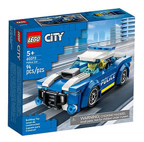 Конструктор LEGO City Поліцейський автомобіль 94 деталі (60312)