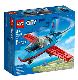 Конструктор LEGO City Каскадерський літак 59 деталей (60323)