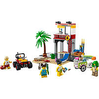 Конструктор LEGO City Рятувальний пост на пляжі 211 деталей (60328), фото 6