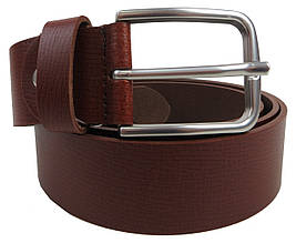 Чоловічий ремінь під джинси Livergy коричневий