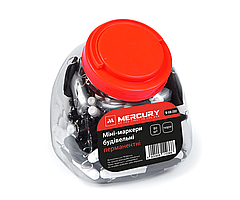 Міні-маркери Чорні перманентні банка 80 шт MERCURY