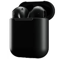 Беспроводные наушники в кейсе Apple AirPods 2 Original series 1:1 с беспроводной зарядкой Черный