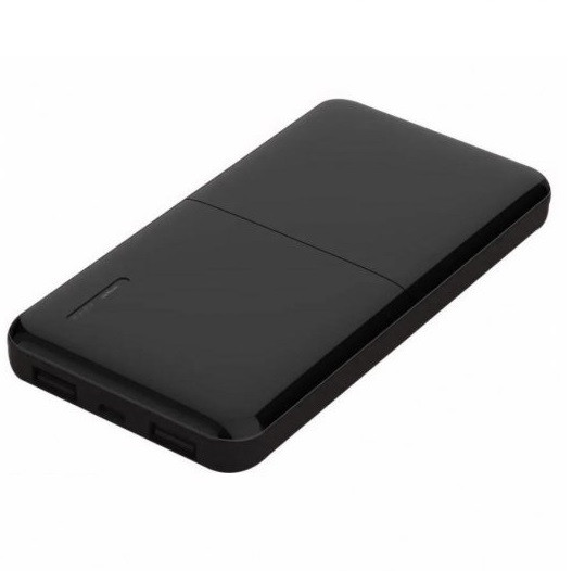 Внешний аккумулятор Павербанк WUW Y57 10000mAh |2USB, 2.1A| Черный - фото 1 - id-p1608264744