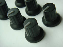Ручка (plastic) потенціометра 10.5x17mm для пультів, колонок