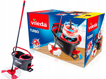 Комплект для прибирання швабра+ведро Vileda EasyWring&Clean TURBO