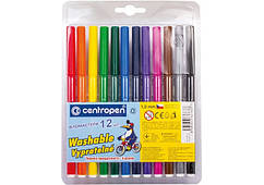 Фломастери Centropen washable 7790, 12 шт. (1120140)