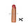 Насадка на член Revolutionary Silicone Nature Extender Flesh, Add 1, фото 3