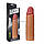 Насадка на член Revolutionary Silicone Nature Extender Flesh, Add 1, фото 5