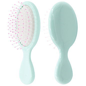 Детская массажная расческа Yueg Rainbow Volume Brush Comb белая 14 см