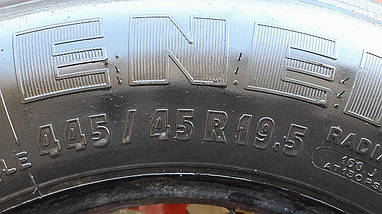 Шини б у 445 45R19.5 MICHELIN XTA 2+ ENERGY причеп, фото 5