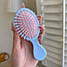 Дитячий масажний гребінець Yueg Rainbow Volume Brush Comb рожевий 14 см, фото 8