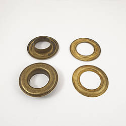 Люверс (Блочки) №28 D14мм 50шт Антик