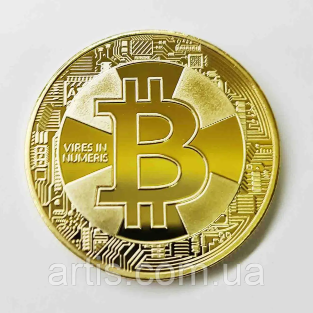 Монета сувенірна Biscoin золото