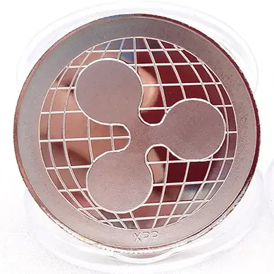Монета сувенірна Ripple (xrp рипл) срібло