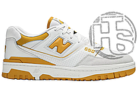 Женские кроссовки New Balance 550 Sea Salt Varsity Gold Yellow White BB550LA1