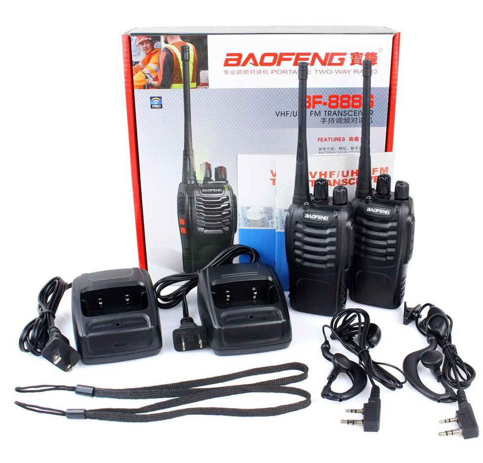 Рація Baofeng BF-888S (2 шт повний комплект)