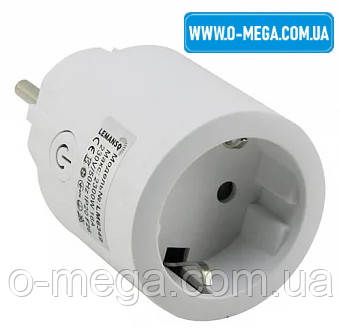 Розумна розетка таймер Lemanso LM6349 з WiFi та енергометром 16A