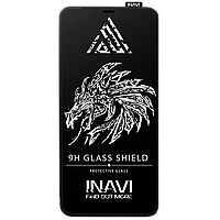 Защитное стекло INAVI PREMIUM для Samsung A01/A015/M01 черный