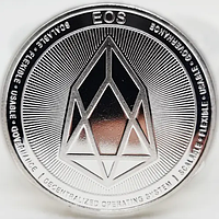 Монета сувенирная EOS серебро