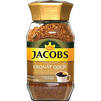 Кофе Jacobs Cronat Gold растворимый сублимированный 100 грамм в стеклянной банке | Нидерланды