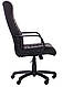 Комп'ютерне офісне крісло керівника Атлетик-М AMF чорне, крісло для роботи вдома та офісу Атлетик чорне, фото 4