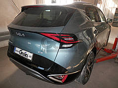 Фаркоп Kia Sportage 2021- (Кіа Спортейдж 5) оцинкований, без підрізу бампера Швидкознімний автомат на ручці